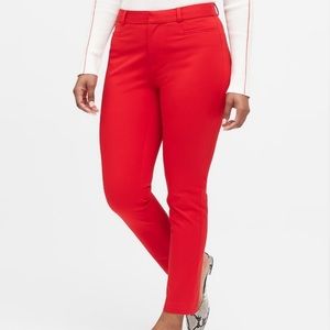 New w/tags - Banana Republic - Sloan Pant - Red